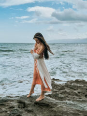 Aura dress Coral pink - Image 4