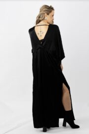 Luna maxi Dress in Black - Image 5