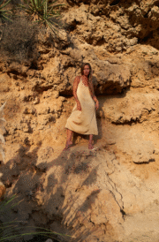 Aura dress Golden glow - Image 3